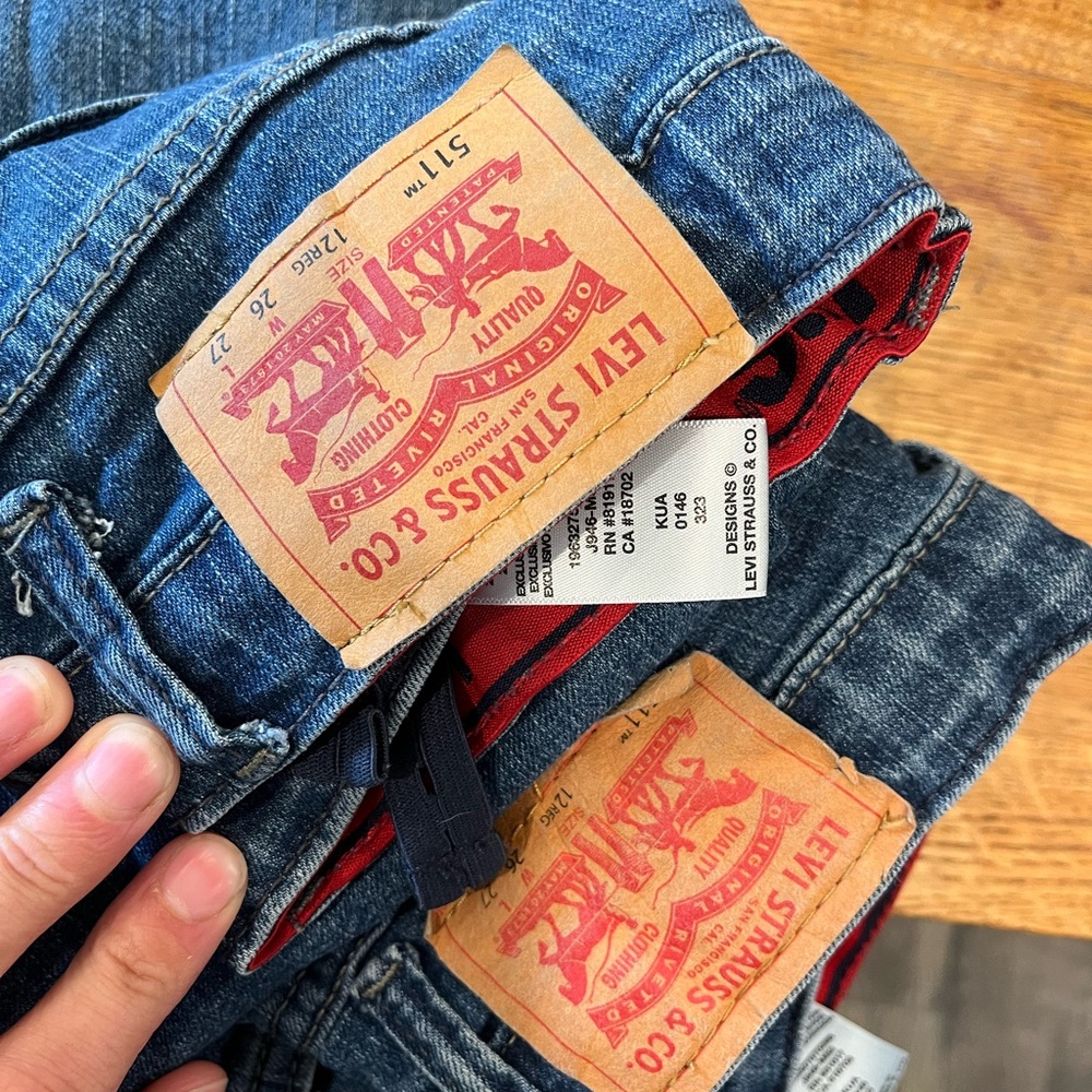 Levi’s 511 - two pairs